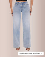 Mid-low Rise Baggy Jeans
