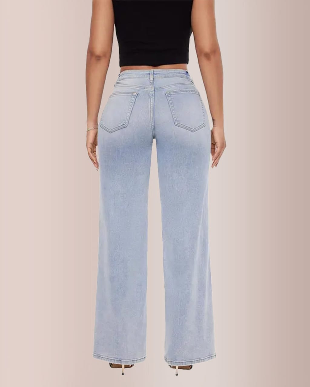 Mid-low Rise Baggy Jeans