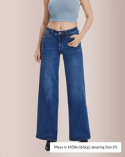 Mid-low Rise Baggy Jeans